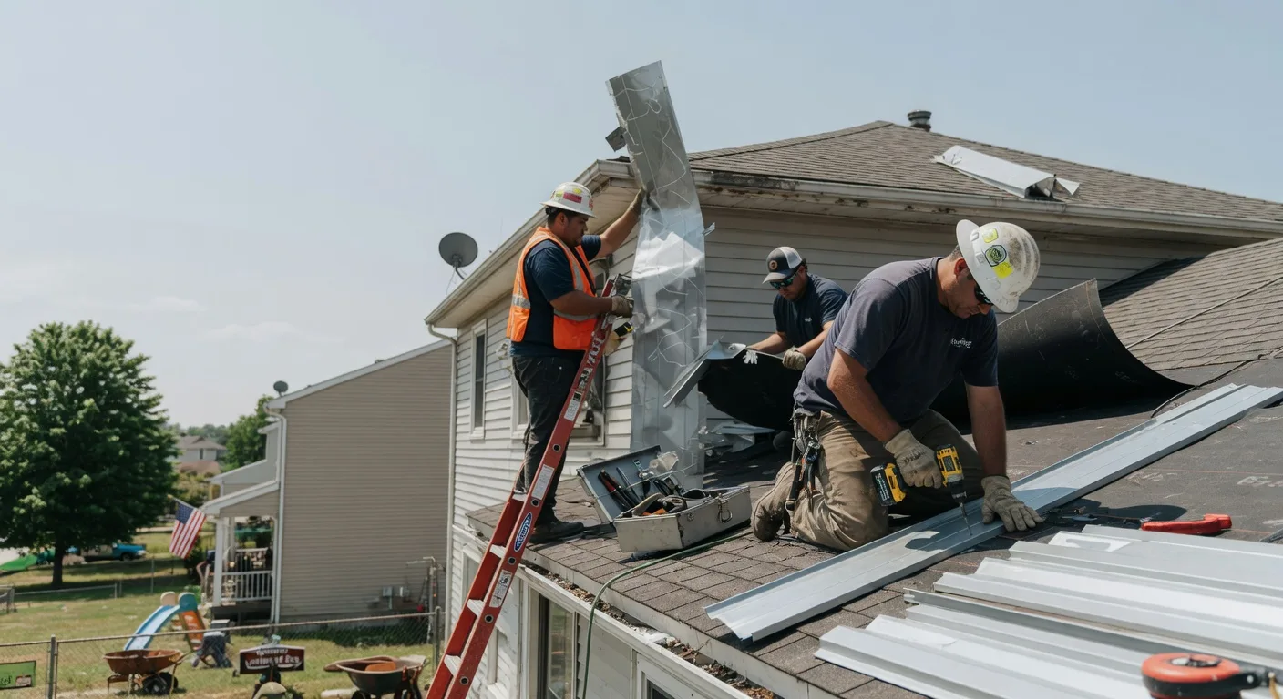 Storm Damage Metal Roof Repair in Montezuma Creek, UT